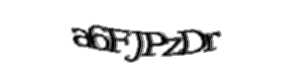 Security check image, please type the characters shown